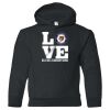 18500B Youth Heavy Blend Hooded Sweatshirt Thumbnail